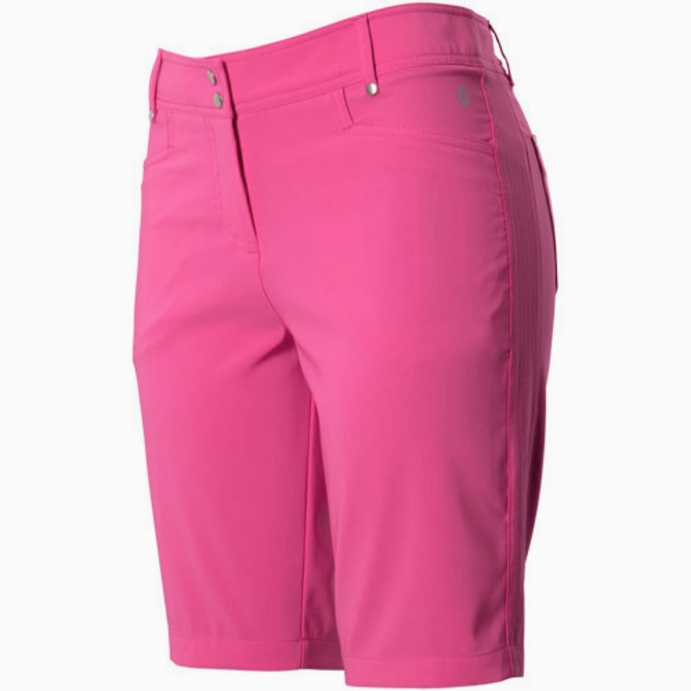 NWOT! Hot Pink Divot Bermuda Golf Shorts xs-s